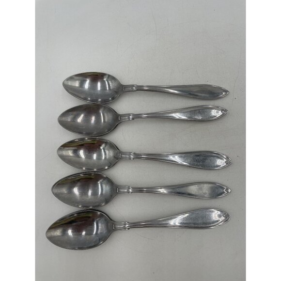 Gense Stainless Sweden Flatware Set Of 11 Serving Soup Spoons - Picture 1 of 4